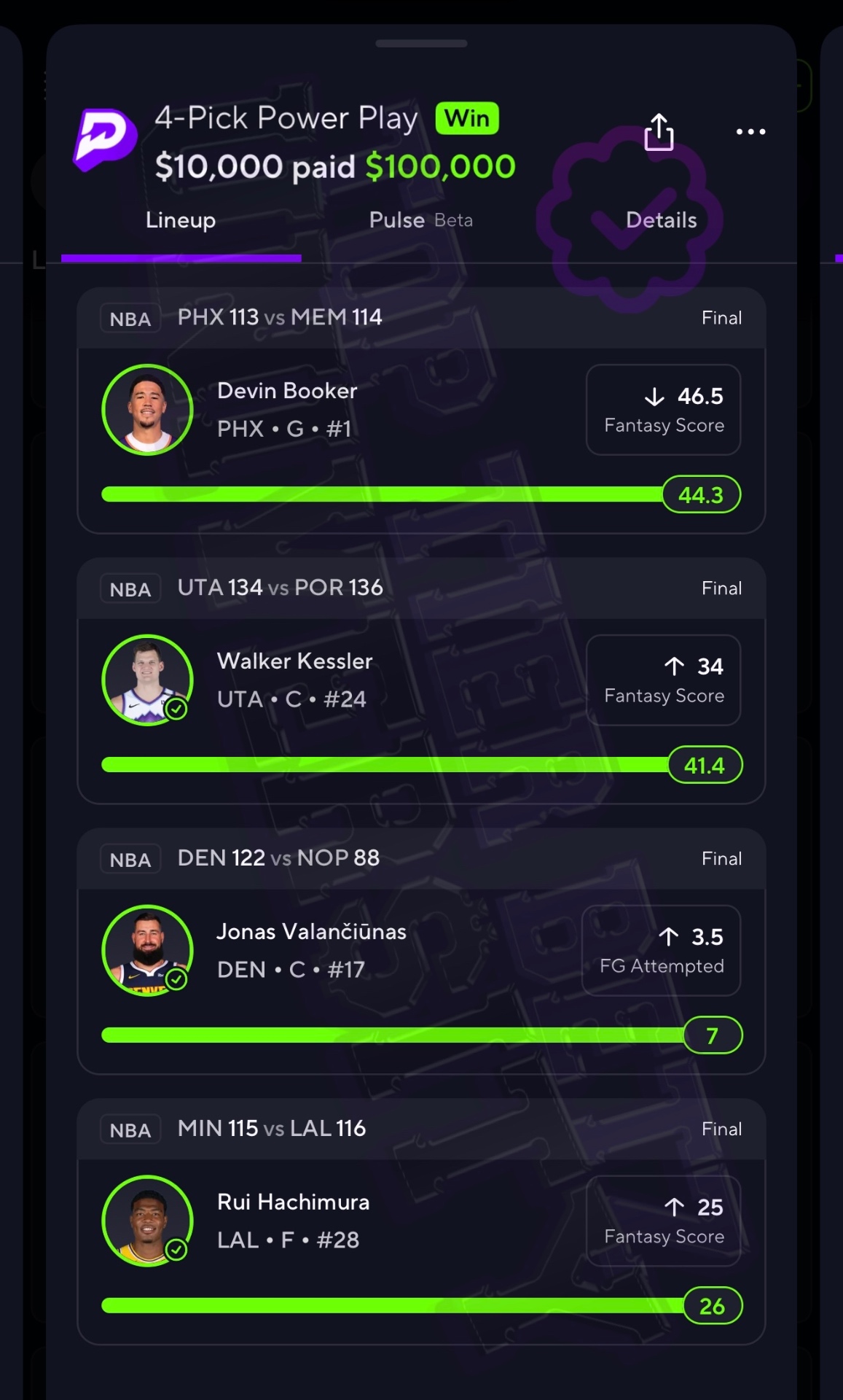 Payout 4