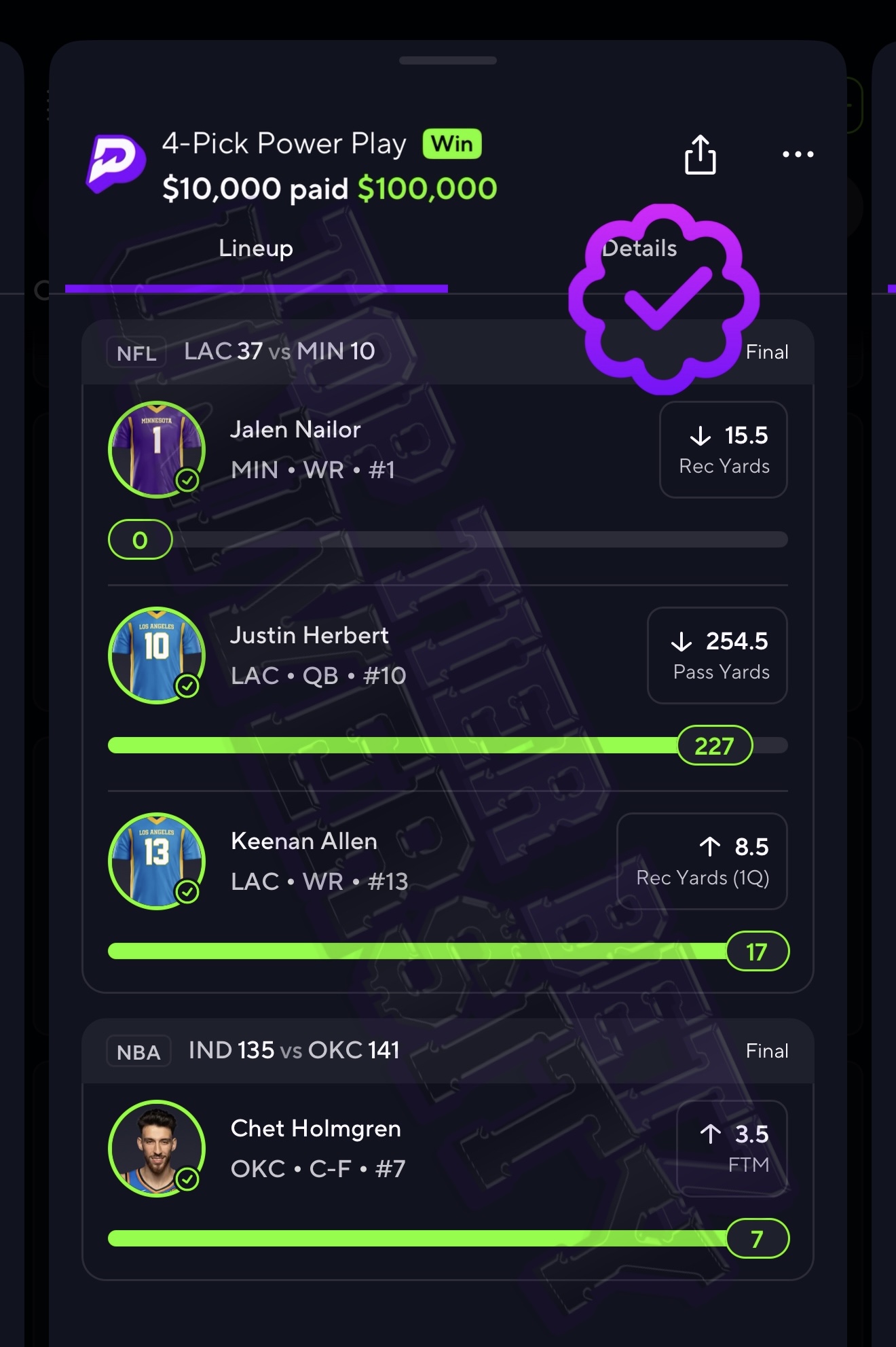 Payout 3