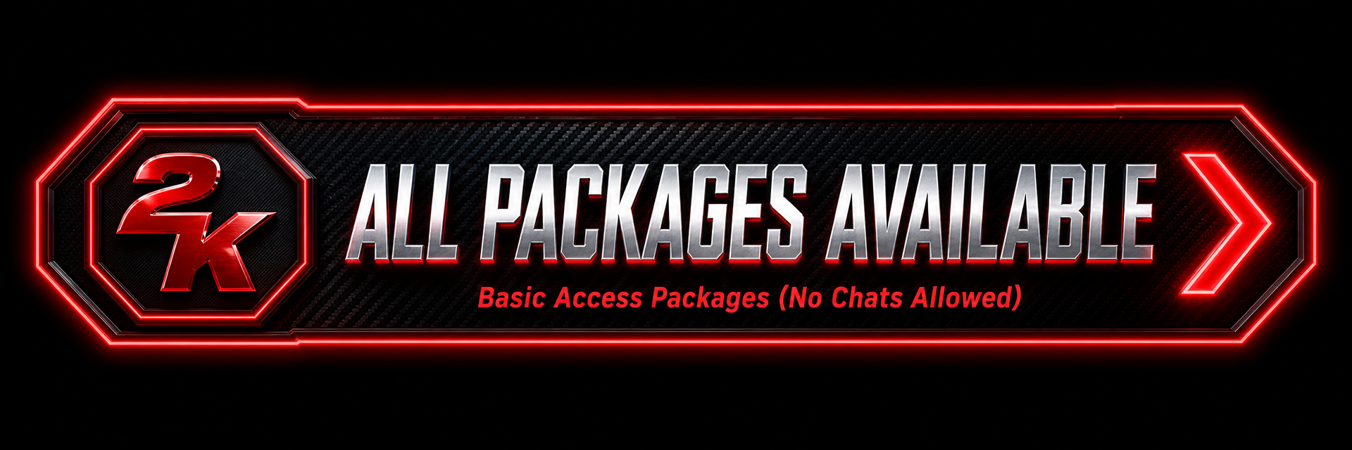 All Packages Available — Basic Access Packages (No Chats Allowed)
